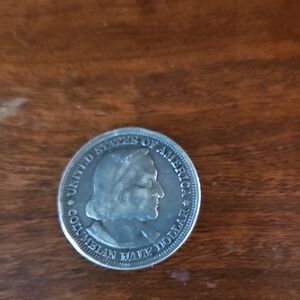 1893 Columbian Exposition Commemorative Half Dollar 90% Silver Coin